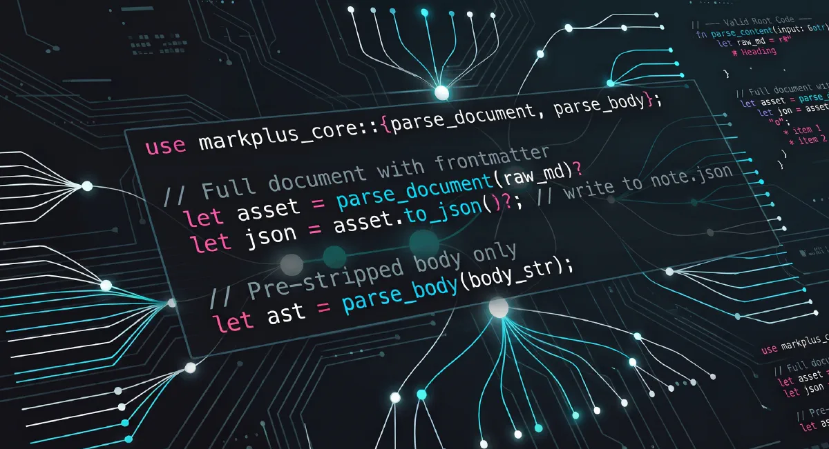 Rethinking Markdown: Building a Deterministic Markdown-to-JSON AST Parser in Rust
